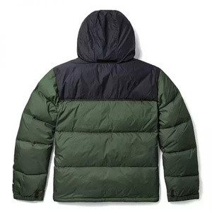 Manteau rembourré en polyester 100% de haute qualité pour hommes, vestes de streetwear d'hiver avec capuche, grande taille, style Hip Hop surdimensionné - Product Image 4