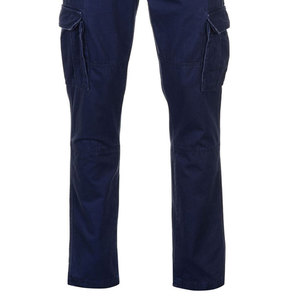 Pantalon cargo jogger pour homme avec logo personnalisé, taille mi-haute, en toile épaisse, écologique, coupe droite - Product Image 4