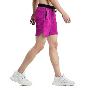<b>Men's</b> <b>Camouflage</b> Print Quick Dry Drawstring <b>Shorts</b> with Pockets Casual Sporty <b>Short</b> Pants Mid Waist Knitted Polyester Fit - Product Image 5