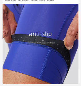 Short de course moulant avec poche en maille pour homme Short de sport avec logo personnalisé Short de compression de gymnastique respirant à séchage rapide pour homme - Product Image 3