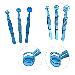 Pinzas oftálmicas para calazón, cureta para calazón, instrumentos de cirugía ocular, herramienta quirúrgica profesional de acero inoxidable - Product Image 2