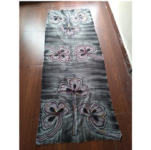 Écharpe brodée à la main de qualité supérieure, douce, 70x180cm, coupe-vent, légère, pour femmes, toutes saisons, châle élégant - Product Image 6