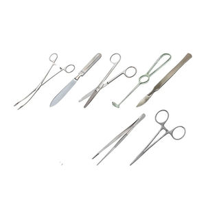 High Quality Stainless Steel Mouse Dissecting Kit 8 Pcs Basic Rodent Veterinary Surgery <b>Instrument</b> Set CE ISO By Grip Surgical - Product Image 2