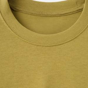 Camisetas personalizadas 100% algodón con cuello redondo para hombre y mujer, con logo personalizado, camisetas deportivas de talla grande, OEM, ODM - Product Image 3