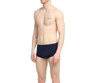Sous-vêtements pour hommes, sous-vêtements super fins, sous-vêtements respirants, caleçons boxer pour hommes, bleu foncé, couleur unie - Product Image 2