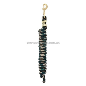 Accessoires équestres durables, corde de tête de cheval en coton tissé, mousqueton en alliage solide, commande en gros acceptée - Product Image 6