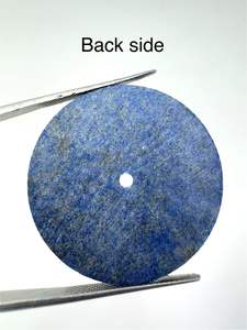 Suministro del Fabricante: Esfera de Reloj de Lapislázuli Natural, Placa de Esfera de Piedra Preciosa Azul Intenso para Marcas de Relojes Personalizados - Product Image 6