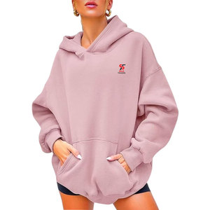Sweat à capuche pour femme Solid Trader, texture premium, isolé, chaud, élégant, décontracté, silhouette moderne - Product Image 1