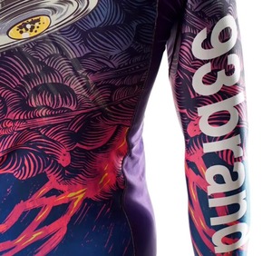 เสื้อรัดกล้ามเนื้อแขนยาวป้องกันรังสียูวีแบบซับลิเมชั่นสั่งทำพิเศษ ขายดีสำหรับผู้ชาย ชุดเสื้อรัดกล้ามเนื้อคุณภาพสูงสำหรับ BJJ MMA - Product Image 4