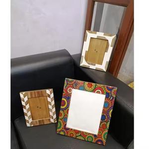 Cadre photo moderne de luxe en résine |   Cadre photo en époxy fait main unique pour une décoration intérieure élégante - Product Image 4