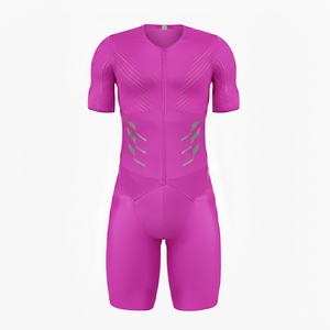 Combinaison de cyclisme aérodynamique personnalisée pour homme, maillot de course à manches courtes - Product Image 5