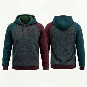 Hoodies techniques pour femmes, hoodies pour hommes, hoodies oversize streetwear, sweat à capuche en mélange de coton épais - Product Image 2