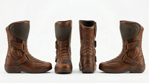 Botas de Motociclismo Personalizadas con Logotipo, en Oferta, Impermeables, Antideslizantes, Transpirables, para Turismo, Calzado de Seguridad para Motociclistas - Product Image 2