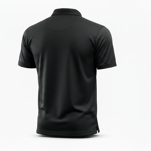 Camiseta polo de pickleball con logo personalizado, manga corta, cuello deportivo, de secado rápido, transpirable, material elástico en cuatro direcciones, ropa deportiva para cancha, OEM. - Product Image 4