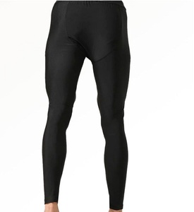 Best Selling Mens Casual Fitness Leggings Breathable Cotton Fabric Mid Waist Custom Compression Leggings Tights Low MOQ - Product Image 4