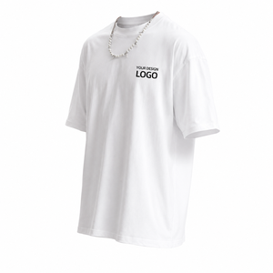 T-shirt en coton surdimensionné tendance pour hommes avec imprimé graphique élégant, tissu doux et respirant, parfait pour les tenues décontractées - Product Image 3