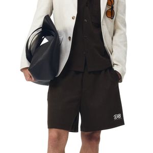 Pantalones Cortos Deportivos para Hombre, Corte Holgado, Tejido Interlock, Casuales, para Entrenamiento, Gimnasio, Ligeros, Elásticos, con Cordón Ajustable en la Cintura, Ropa Deportiva Personalizada - Product Image 1