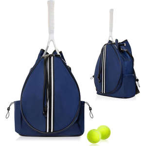 Mochila de Tenis Bagnex de Lona para Mujer, Impermeable, para Raquetas de Pickleball, Pádel y Bádminton, Bolsa Deportiva Multifuncional - Product Image 6