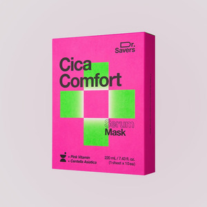 korean face mask Its Skin Dr Savers Cica Comfort <b>Serum</b> Mask Set 10 Sheets face mask for men sheet facial mask korean sheet mask - Product Image 3