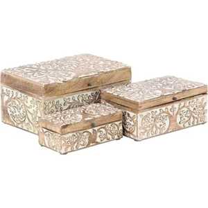 Bone Inlay Jewelry Box Geometric Diamond Pattern <b>Storage</b> <b>Chest</b> Handmade Rectangular Keepsake Box Luxury Trinket Organizer Modern - Product Image 5