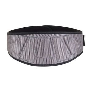 Cinturón de Neopreno Gris para Levantamiento de Pesas, Soporte Lumbar Transpirable para Gimnasio, Fitness, Entrenamiento de Fuerza, Profesional - Product Image 1