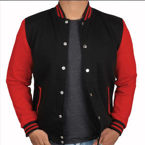 Chaqueta universitaria de béisbol tipo bomber de algodón para hombre al por mayor, para deportes universitarios, abrigo de invierno para exteriores con decoración bordada - Product Image 3