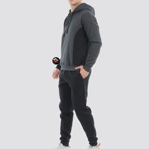 Conjunto Deportivo para Hombre, Sudadera con Capucha y Pantalones, Ropa Deportiva para Gimnasio, Ejercicio, Running, Entrenamiento, Conjunto Deportivo para Fitness - Product Image 2