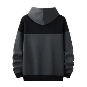 Sweat à capuche unisexe en coton et polyester, tricoté, coupe classique, décontracté, sportif, respirant, séchage rapide, hiver, personnalisable ODM - Product Image 4