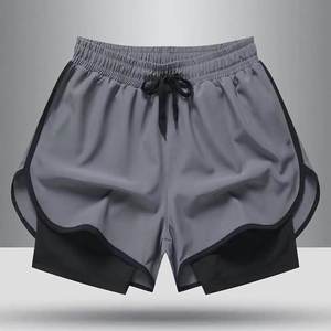 Wholesale RISE No Gi MMA BJJ Compression <b>Shorts</b> Front Logo Polyester/Nylon Quick Dry Breathable <b>Grappling</b> Spats - Product Image 5