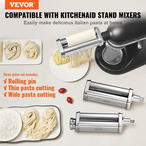 Accessorio per Impastatrice KitchenAid con Set di Rulli e Tagliapasta in Acciaio Inox, Include Rullo per Pasta e Utensili per Spaghetti - Product Image 2