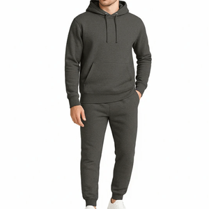 Ensemble de survêtements de sport pour hommes, deux pièces, imprimé, durable, de haute qualité, 100 % coton, best-seller - Product Image 5