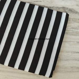 Tela de Algodón Cambray Estampada a Bloques 60x60, Tela de Algodón con Estampado Tradicional Jaipuri - Product Image 6