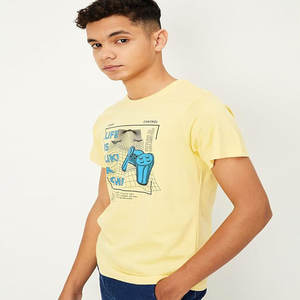 Camiseta personalizada Oversize Drop Shoulder Hombres Manga corta 260 Gsm Camiseta Boxy Screen Print Listo para enviar - Product Image 2