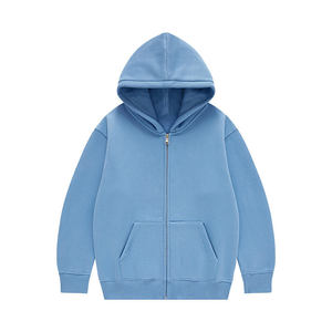 Ventes en gros de sweats à capuche pour hommes imperméables et respirants en coton 100% avec fermeture éclair, style tendance, couleur unie, personnalisables - Product Image 3