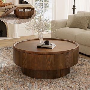 <b>Crafted</b> Solid Wooden Coffee <b>Table</b> Ideal <b>For</b> Living Room Display And Functional Utility - Product Image 4