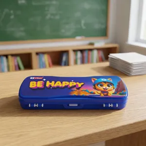 Estuche para Lápices Vikas ULTRA en Oferta, Estuche de Almacenamiento de Papelería Escolar Premium con Compartimentos Espaciosos, Diseño Duradero y Seguro - Product Image 3