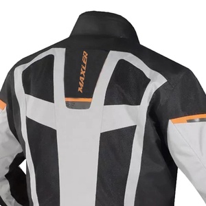 Chaqueta de Motociclismo Larga para Hombre, Resistente a la Abrasión, Protección de Nivel 1 y 2 CE, Fabricante OEM, Proveedor al por Mayor - Product Image 3
