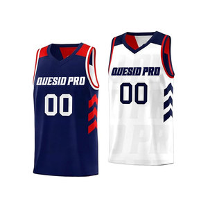 <b>Top</b> Notch Quality Basketball Jersey Sportswear Custom Made Best Selling <b>Plus</b> <b>Size</b> Short Sleeve Reversible Basketball Jersey - Product Image 1