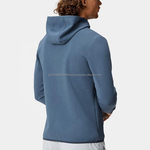 Sudadera con Capucha de Golf 3D Personalizada para Hombre, de Alta Calidad, Secado Rápido, Ligera, Color Sólido, 95% Poliéster, 5% Elastano, con Cierre de Cremallera de un Cuarto - Product Image 2