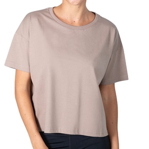 Camiseta Corta de Jersey 100% Algodón Personalizada para Hombre, Camiseta de Manga Corta Informal de Talla Grande, Diseño Sólido, Antibolitas 2026 - Product Image 1