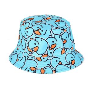 Sombrero de Pescador con Logotipo Personalizado Disponible en Stock, Sombrero de Jardinería al por Mayor, Gorra de Verano de Doble Cara para Exteriores, Lindo Sombrero de Pato de Dibujos Animados - Product Image 6