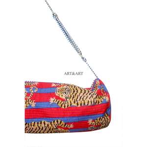 Bolsa Deportiva Unisex de Algodón para Yoga, con Estampado de Rayas Animal, Correa Ajustable, Multifuncional, Gran Espacio, para Gimnasio - Product Image 2