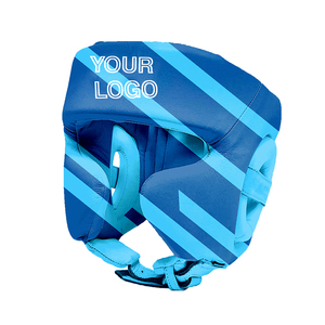 Protège-tête de boxe modulaire professionnel en cuir, visière transparente réglable, équipement d'entraînement de sécurité personnalisable pour adultes unisexes - Product Image 2