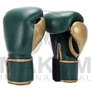 ถุงมือชกมวยคุณภาพพรีเมียมระดับมืออาชีพ ออกแบบเองได้ หนังแท้ - Product Image 2