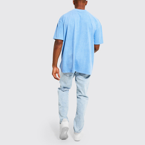 Nouvelle Collection 2025 – T-shirts Formels Homme Oversize Imprimés Col Rond Respirants 100% Coton Anti-Boulochage Design Uni OEM - Product Image 2