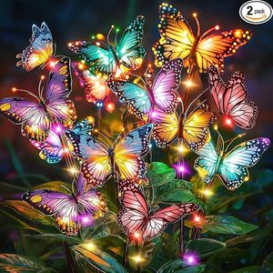 Lampes solaires de jardin, cadeaux de jardinage pour femmes, maman - Product Image 1