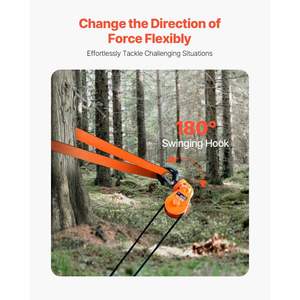 Blocco Snatch da 2 tonnellate con gancio girevole 3 \ "3/8 per puleggia \" Wire fune wrecreker Rollback puleggia prodotto categoria - Product Image 4