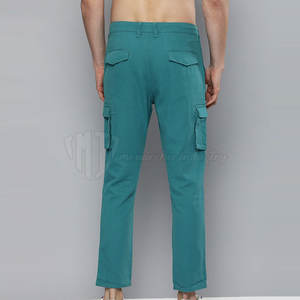 กางเกงคาร์โก้กันน้ำหลายกระเป๋าแบบนุ่ม ขายส่งจากผู้ผลิตปากีสถาน กางเกงคาร์โก้ผู้ชาย - Product Image 2