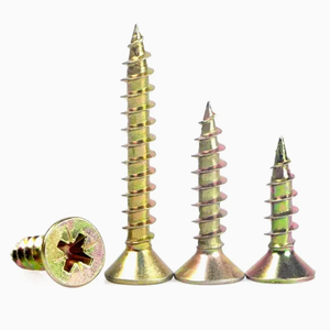 Self Drilling <b>Screws</b> M3 X 200mm for Wood & Chipboard Carbon Steel Yellow Zinc Plated <b>Head</b> Class 10.9 12.9 Grade Hounian Brand - Product Image 3