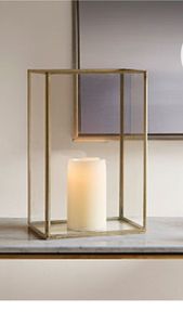 Ensemble de 3 bougeoirs en verre dorés personnalisés pour table, intérieur/extérieur, centre de table de mariage et décoration d'événements - Product Image 3